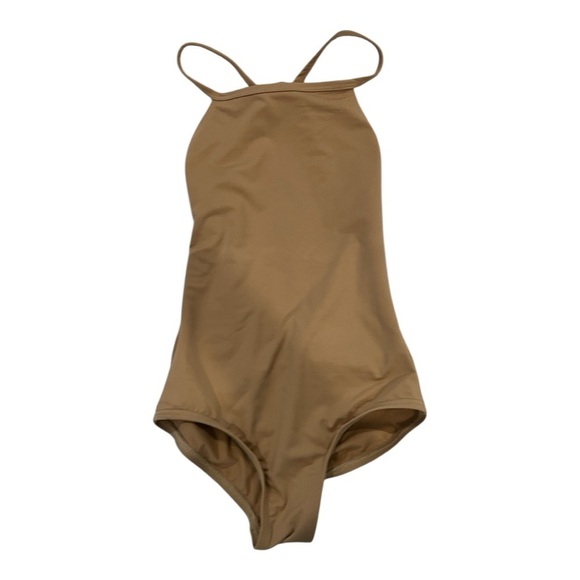 Girl Baltogs leotard  Tan size MC - Picture 1 of 3